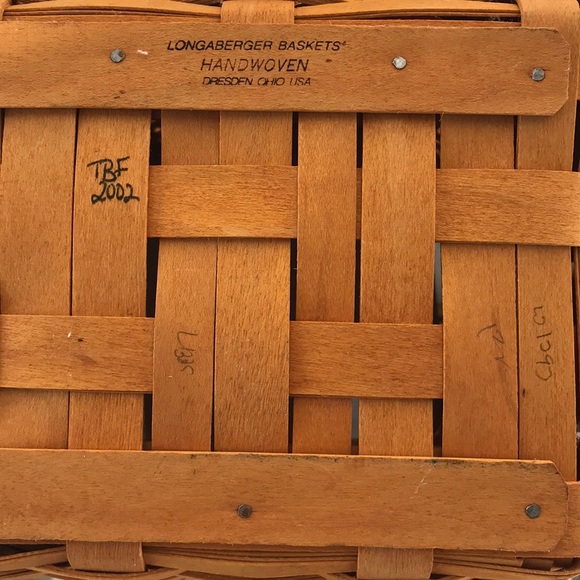“Tiny Tote” Longaberger basket - Picture 2 of 2